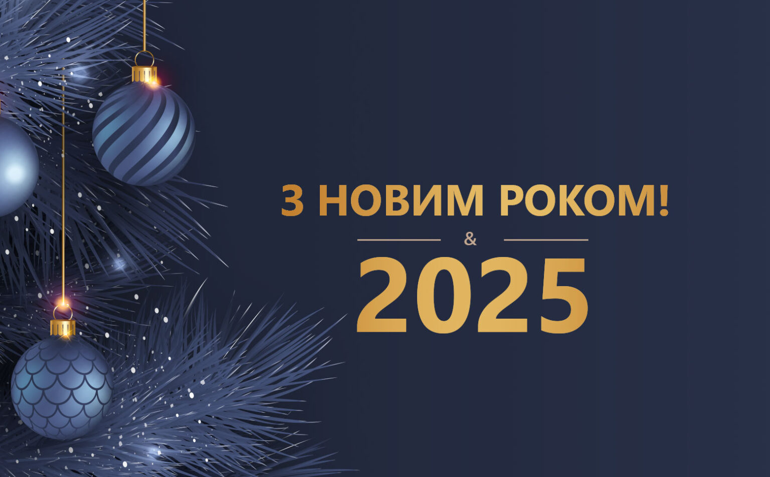 З Наступаючим Новим 2025 Роком! — ІВС «Освіта»